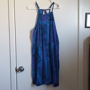 Halter top skater dress